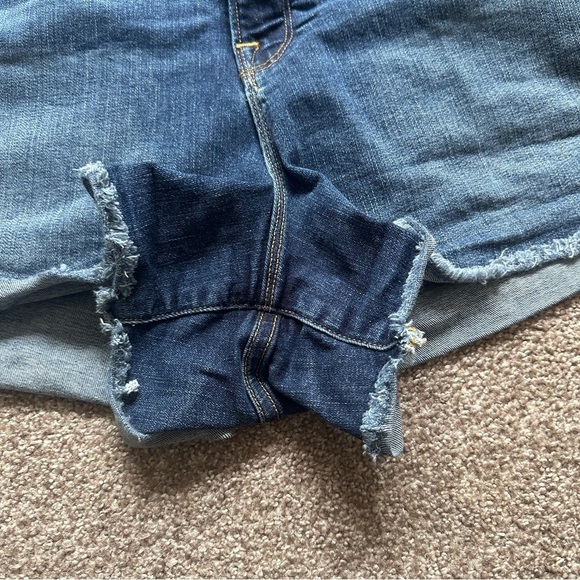 Good American Blue Denim Distressed Cutoff Shorts Women’s Plus Size 18 - Picture 7 of 16